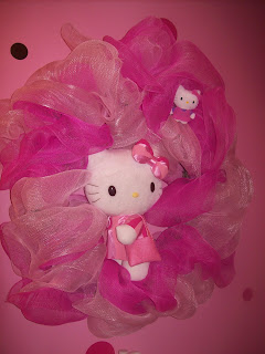 Baby wreath for hospital door